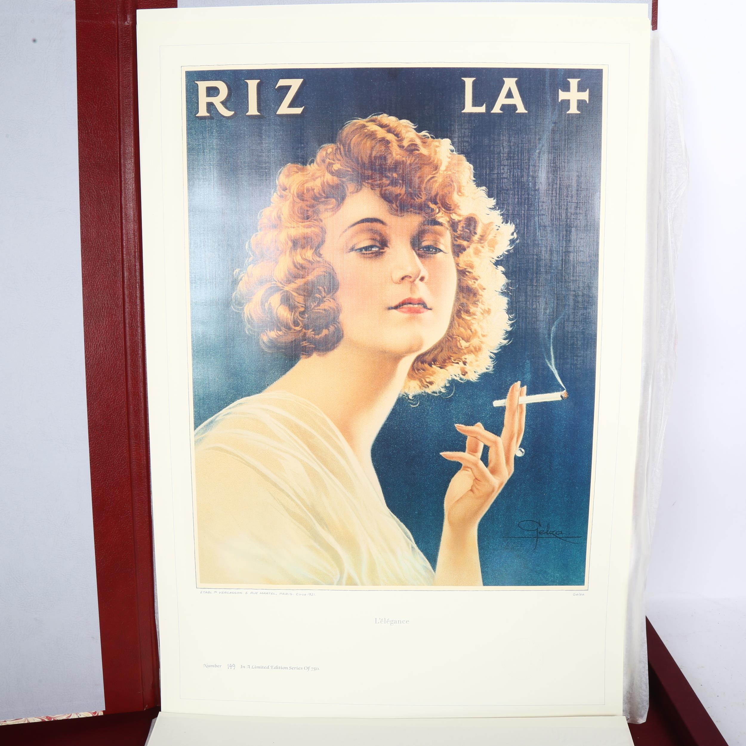 A 1986 La Croix collection of prints from 1890 - 1925, limited edition 149/750, with - Image 2 of 2