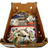 A large quantity of Brooke Bond tea cards, albums and loose (2 boxfuls)