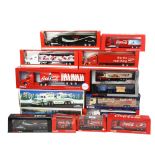 A quantity of Corgi, Hess etc diecast vehicles, all boxed, including Hess toy truck and