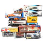 A quantity of Corgi, Oxford etc diecast vehicles, all boxed or in display cases, including Corgi