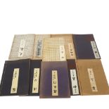 A collection of 10 Japanese booklets thought to be plays, mid-20th century, 23.5cm