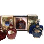 2 boxed Royal Salute Scotch Whisky, and a boxed Martell Cognac
