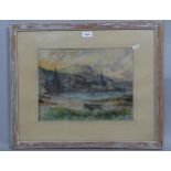 Sidney Hurt, watercolour, (morning) Larg's, signed and dated 1941 bottom right corner, image 29cm