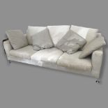 A B&B Italia George 3-seater sofa, by Antonio Citterio, 215 x 80 x 95cm, with maker's label, for