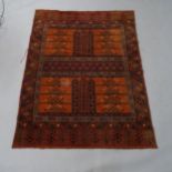 A red ground Tekke rug, 167 x 126cm