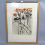 Miriam Clare Drysdale, a limited edition print "Paddy's Roses II", 5 of 6, signed and dated '98,