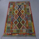 A Chobi Kilim carpet, 194 x 123cm
