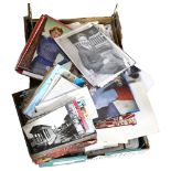A large quantity of Newtown booklets and various ephemera, postcards etc (boxful)