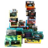 A quantity of Corgi and various other diecast vehicles, all vehicles are TV or movie related in