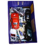 A quantity of Burago, Corgi, Days Gone etc diecast vehicles, vehicles are both loose and boxed (27)