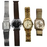 4 lady's and gent's wristwatches, including a gent's Services wristwatch, a Citizen automatic, and a