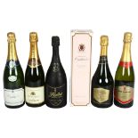 A quantity of Vintage Cava and Champagne, including Champagne Antoine de Clevecy etc (6)