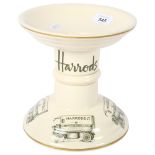 A Harrods ham stand, height 19.5cm, by Mason's