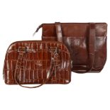 A mulberry handbag, and a Rowallen handbag (2)