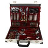 BESTECKE SOLINGEN - a 70-piece gold plated canteen of cutlery in fitted case