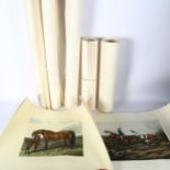 26 various Antique prints, all hunting scenes