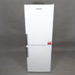 A Blomberg fridge freezer. 55cm x 152cm x 59cm
