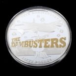 70th Anniversary The Dambusters silver 10oz £50 coin, from an edition of 125, boxed with papers