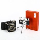 ENSIGN - a Vintage Midget camera and a photo-flash table lighter (2)