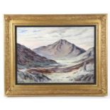 Charles Allan Cooke (1878 - 1941), oil on canvas, Highland landscape, signed, 41cm x 56cm, framed