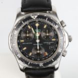 TAG HEUER - a stainless steel 2000 Professional Chrono quartz wristwatch, ref. 570.206, black dial