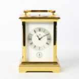 MATTHEW NORMAN - a brass-cased Anglaise Grande repeating carriage clock, ref. 1751/81, white dial