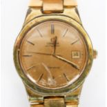 OMEGA - a Vintage gold plated Geneve automatic bracelet watch, ref. 166.0173 / 366.0832, circa 1973,