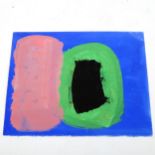 Alistair Grant (1921 - 1997), gouache, Staples Blue II, signed, 23cm x 30cm, unframed Good condition