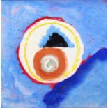 Alistair Grant (1921 - 1997), oil on canvas, abstract, inscribed verso, 30cm x 30cm, framed Good