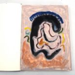 Alistair Grant (1921 - 1997), artist's sketchbook containing 13 pages of gouache paintings, sheet