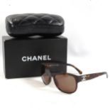 CHANEL - sunglasses, boxed with original receipt