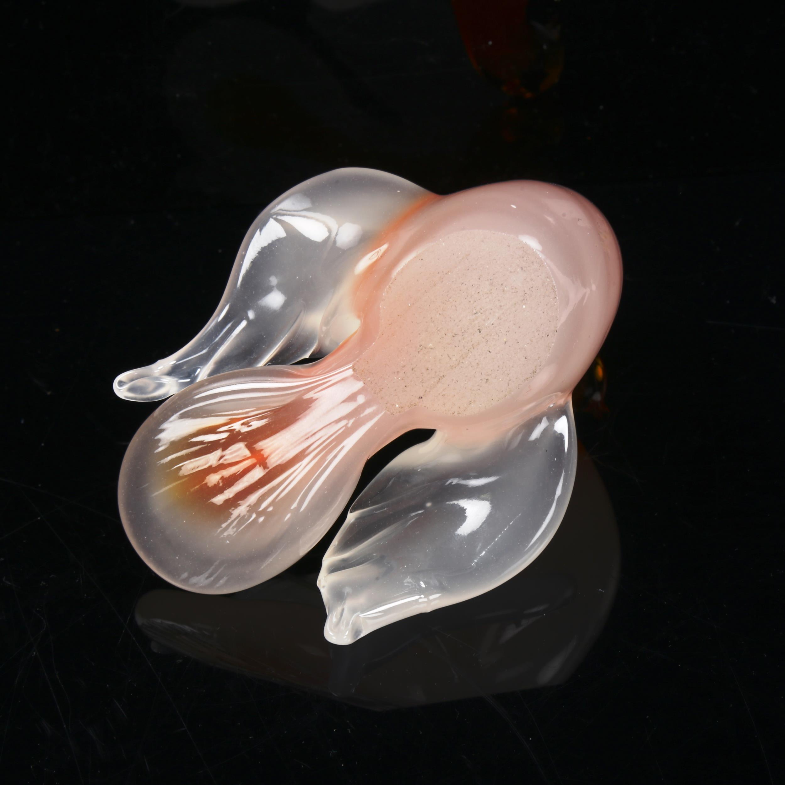 An Italian Studio glass dove, length 11cm - Image 3 of 3