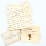 A handwritten letter from George V when Prince Regent to Lord Minto, dated March 27th 1811