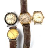 4 various wristwatches, including Bulova automatic, Sperina automatic calendar etc (4) Lot sold as