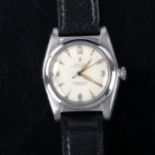 ROLEX - a Vintage stainless steel 'Bubbleback' Oyster perpetual automatic wristwatch, ref. 2940,