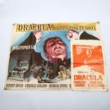 Dracula Has Risen From The Grave (1968) British Quad film poster, Hammer Film Production starring