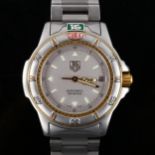 TAG HEUER - a stainless steel 4000 Series 200M automatic bracelet watch, ref. 695.706K, circa 1990s,