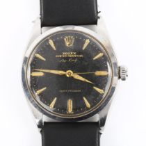 ROLEX - a Vintage stainless steel Air-King Oyster Perpetual Super Precision automatic wristwatch,