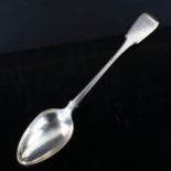 A George IV silver Fiddle pattern gravy spoon, by William Eaton, hallmarks London 1828, length 30.