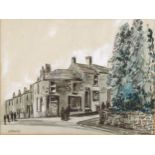 Olwen Hughes MBE (1918 - 2008), watercolour, East Street Dowlais (Wales), signed, 15cm x 20cm,