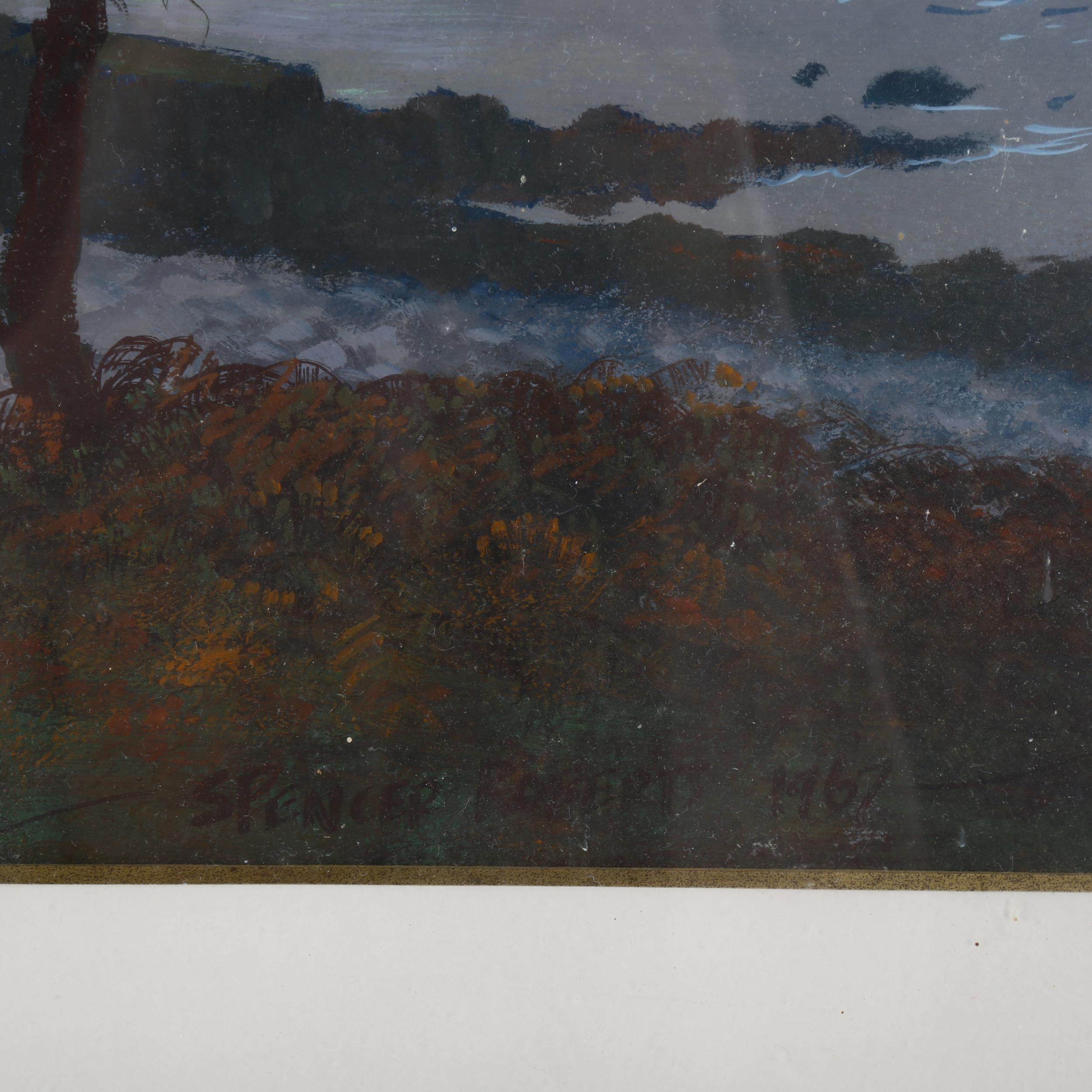 Spencer Roberts, watercolour, coastal scene, signed and dated 1967, 46cm x 58cm, framed Good - Image 3 of 4