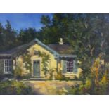 Brenda Harris, oil on canvas, Riverdale, Co. Wicklow, Ireland, signed and inscribed verso, 18" x