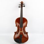 Leif Karlsson violin, back length 355mm, in Hill & Son case Good condition, no splits or repairs,
