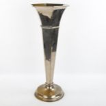 A large electroplate vase, circa 1900, height 53cm