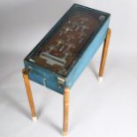 Bally Airway pinball machine, 1933, aircraft themed, first pinball machine with automatic scorer, 10