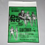 Film Poster - James Bond - Dr No (UA 1962) British Double Crown re-release 1968, 20" x 30"