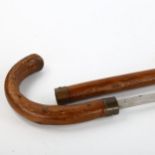 A gamekeeper's sword stick by Mole of Birmingham, late 19th/early 20th century