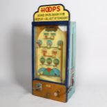 Genco (US) Hoops upright amusement arcade machine circa 1950s, operating on an old penny, painted
