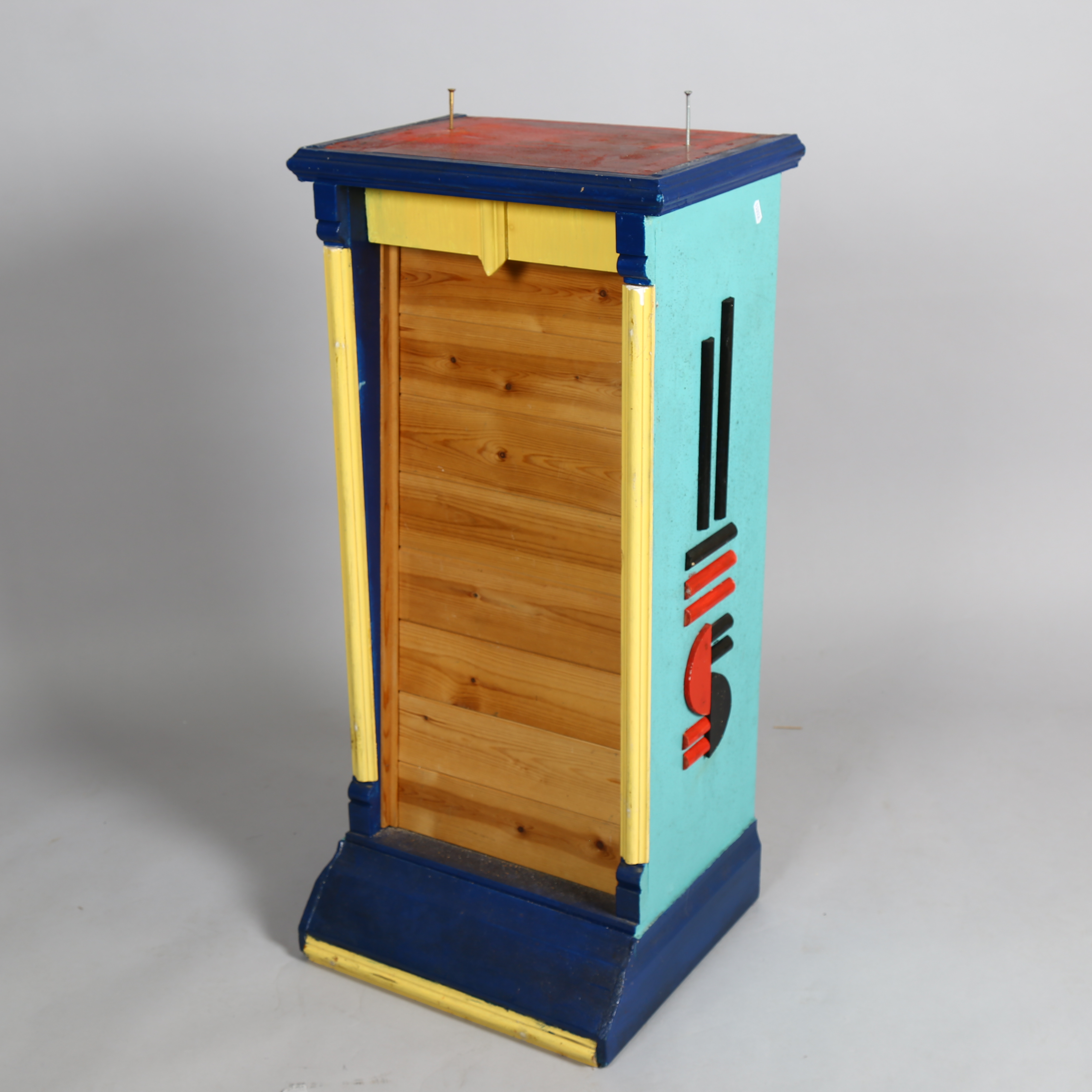 Genco (US) Hoops upright amusement arcade machine circa 1950s, operating on an old penny, painted - Bild 5 aus 8