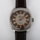 ETERNA - a Vintage stainless steel Sonic Kontiki electronic quartz wristwatch, ref. 1550, silver and